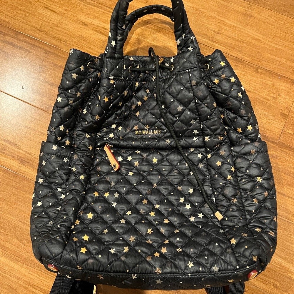 Mz wallace gold star convertible backpack